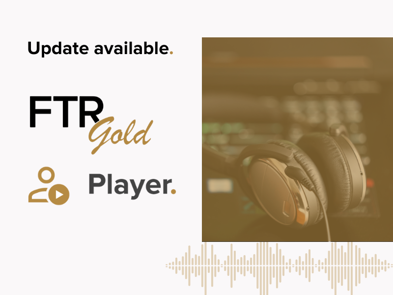FTR Player update available