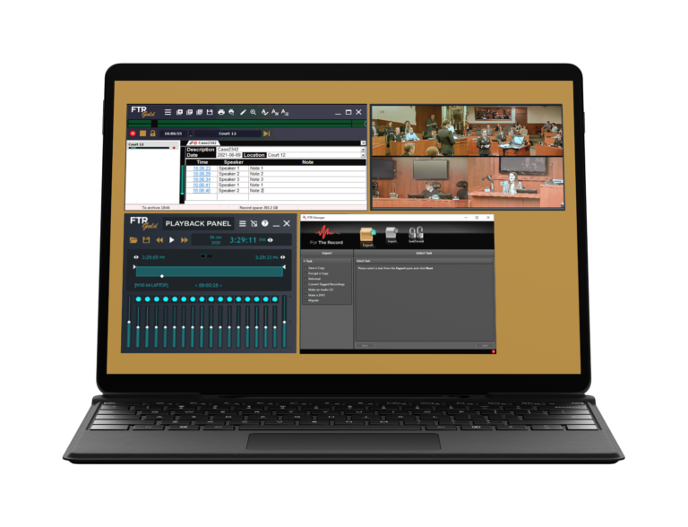 FTR Monitoring Suite Remotely manage multiple courtrooms