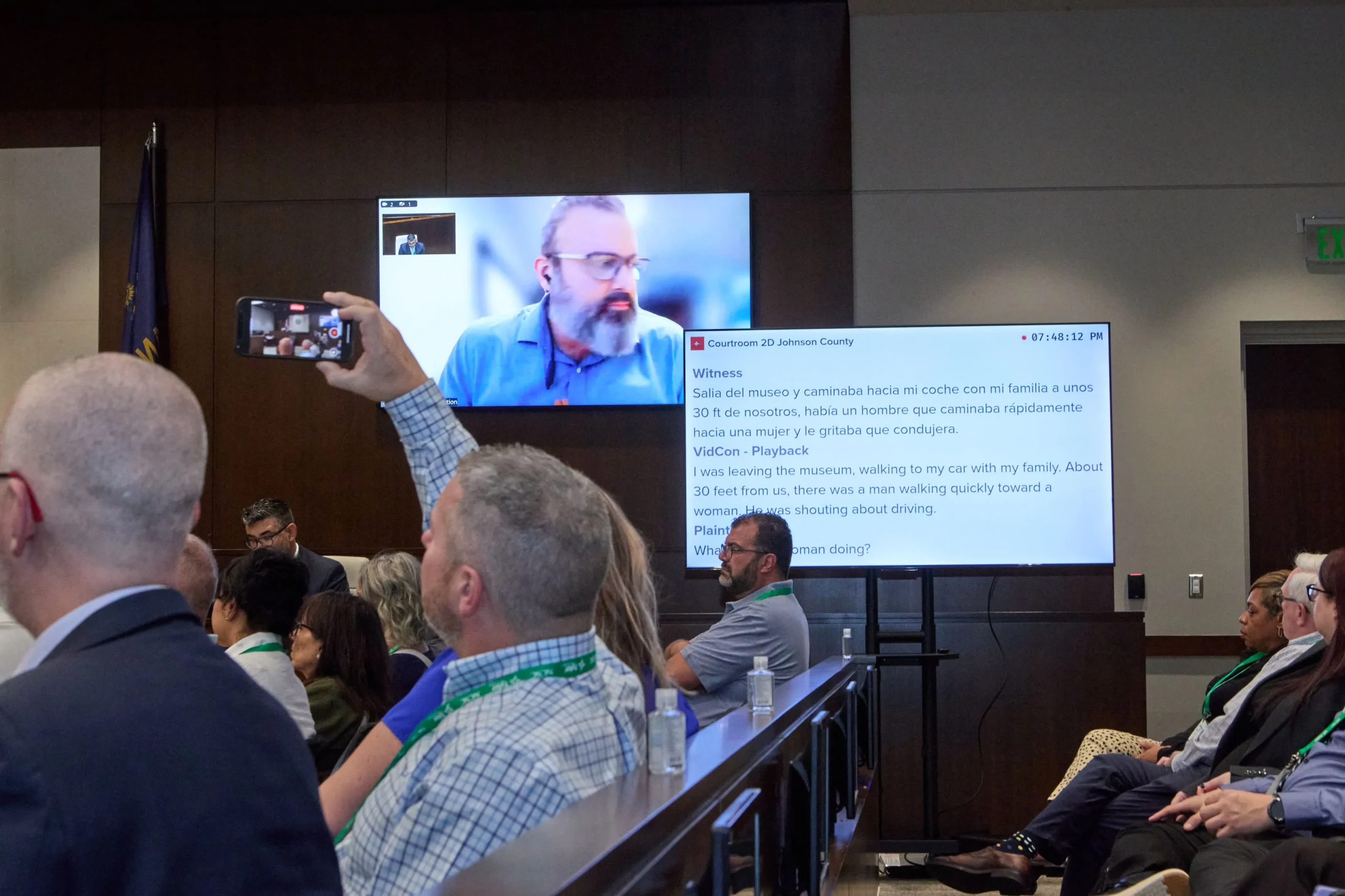 Courtroom technology showcase